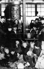 Pasajeros en las calderas