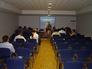 Aula de exposición del seminario